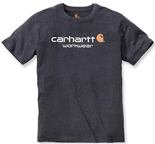 Algopix Similar Product 3 - Carhartt Core Logo Short Sleeve TShirt