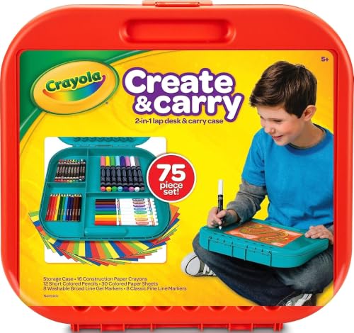 Algopix Similar Product 20 - Crayola Create N Carry Travel Art Set