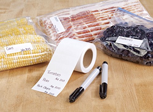 Algopix Similar Product 1 - Freezer Labels and Markers Set