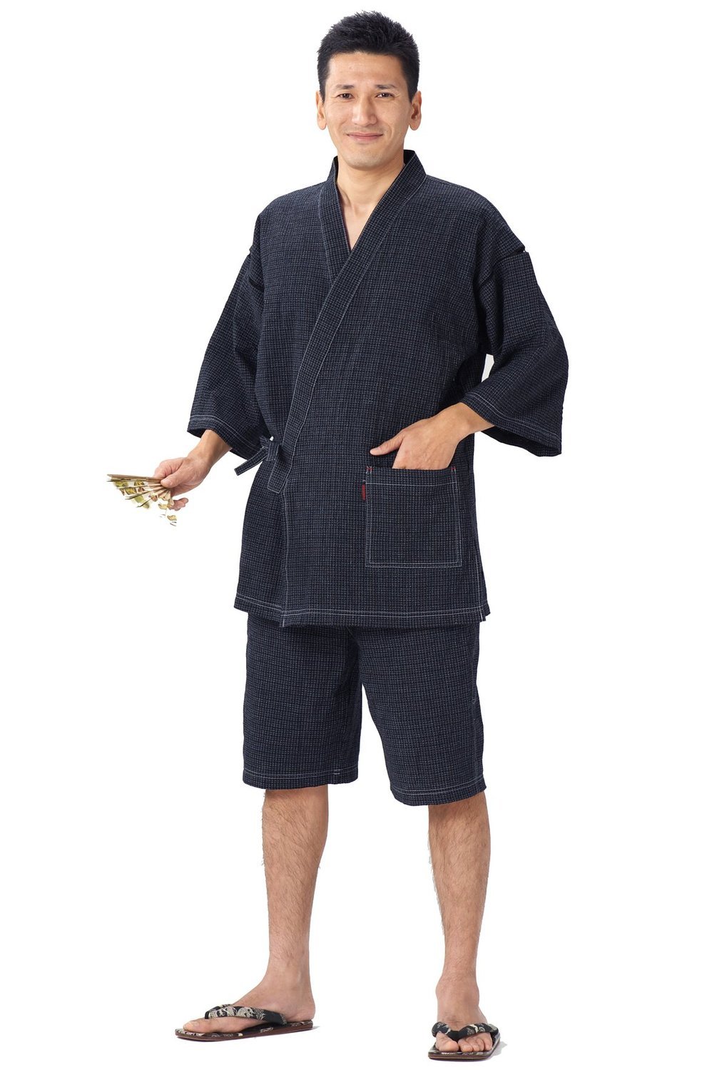 Algopix Similar Product 14 - WATANOSATO Jinbei shrink textile made