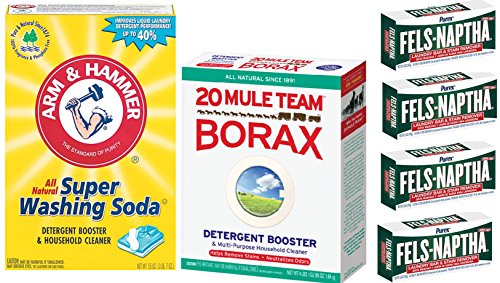 Algopix Similar Product 15 - Laundry Soap Kit  Fels Naptha 4 bars