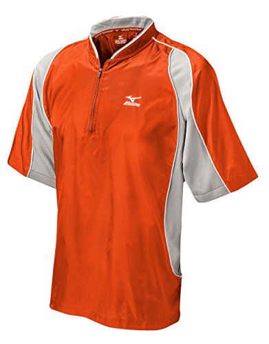 Algopix Similar Product 5 - Mizuno Protect Batting Jersey Orange