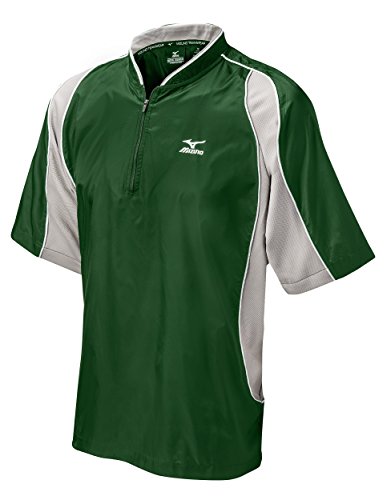 Algopix Similar Product 6 - Mizuno Protect Batting Jersey Forest