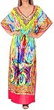 Algopix Similar Product 3 - LA LEELA Womens Plus Size Kaftan