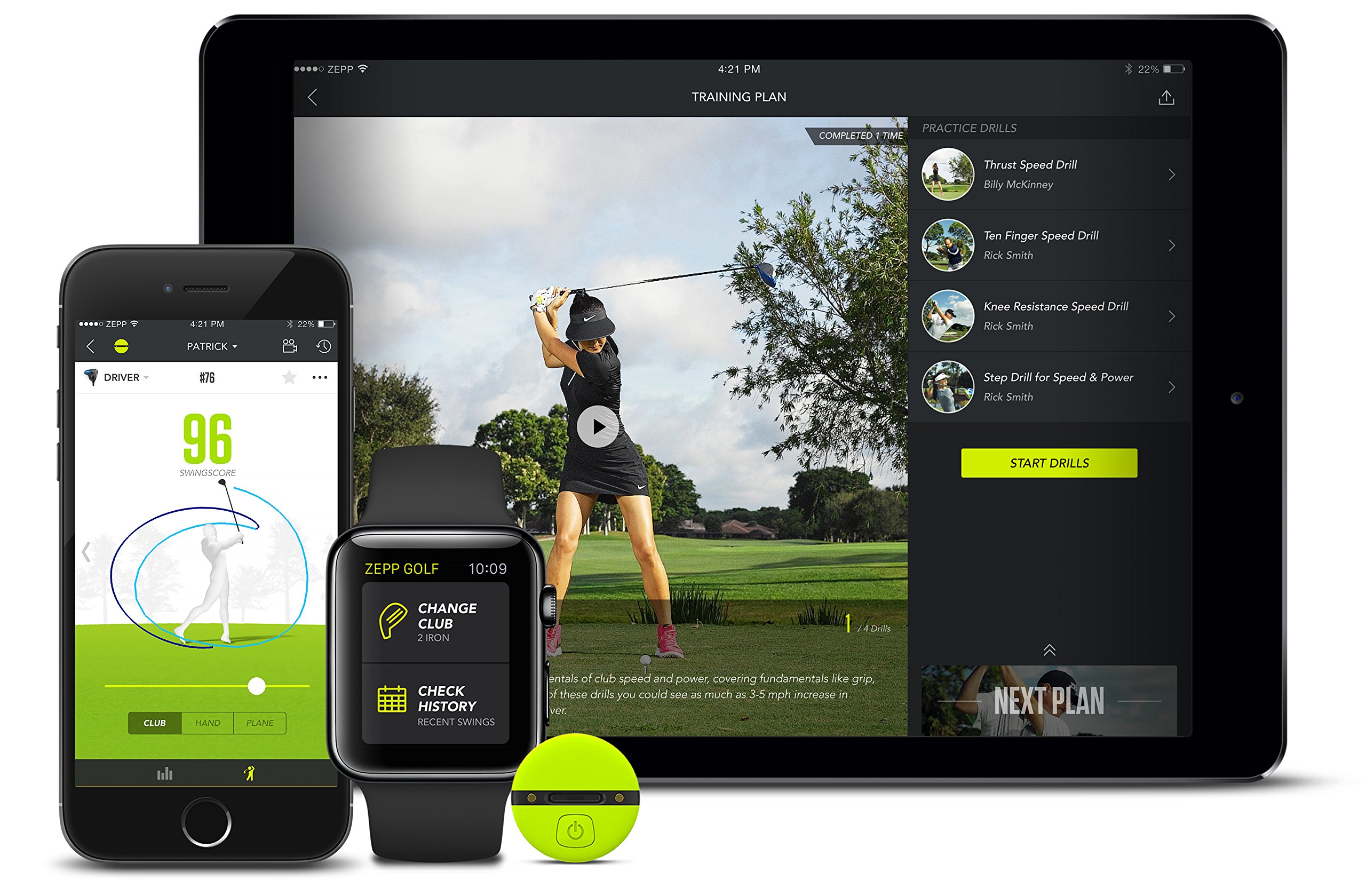 Algopix Similar Product 1 - Zepp Golf 2 3D Swing Analyzer