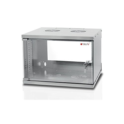 Algopix Similar Product 3 - Techly Wall Rack Cabinet 19 6U H 