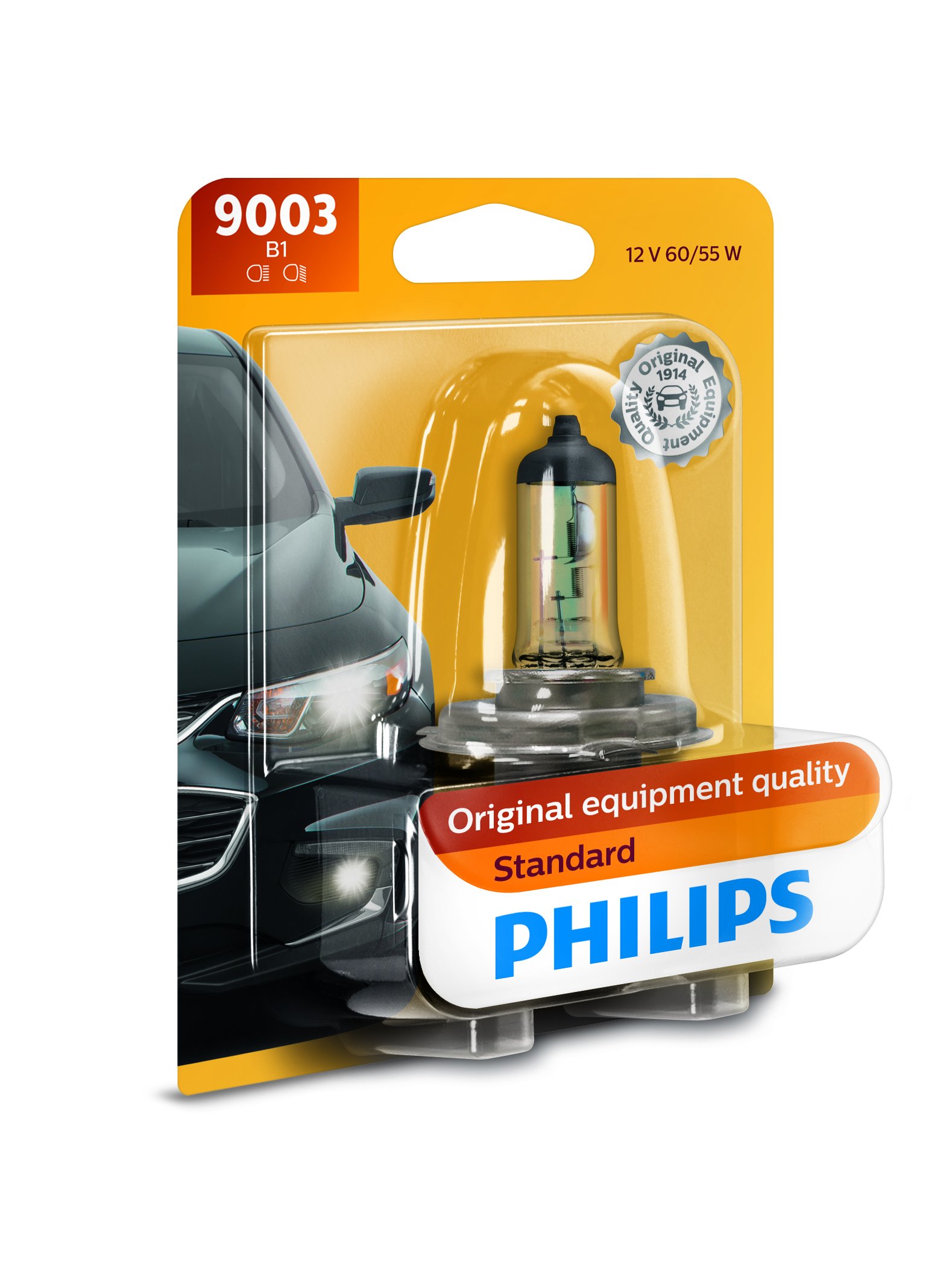 Algopix Similar Product 12 - Philips 9003B1 Standard Halogen