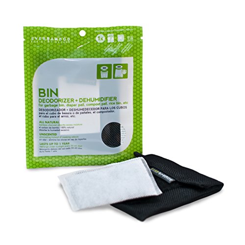 Algopix Similar Product 8 - Ever Bamboo Bin Deodorizer Bag Set