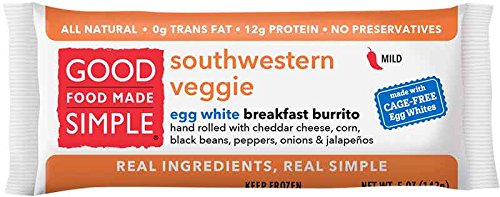 Algopix Similar Product 8 - GOOD FOOD MADE SIMPLE BURRITO EGGWHTE