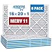 Algopix Similar Product 9 - Aerostar 16x20x1 MERV 11 Pleated Air