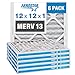 Algopix Similar Product 4 - Aerostar 12x12x1 MERV 13 Pleated Air