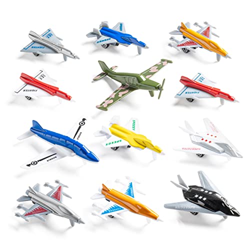 Algopix Similar Product 2 - Toy Airplane Made of Metal and Plastic