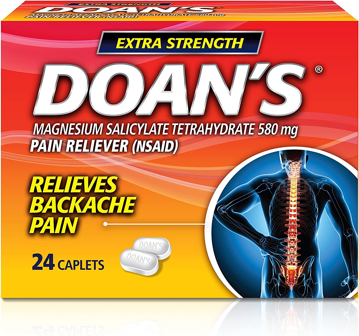 Algopix Similar Product 4 - Doans Backache Pain Reliever  Extra