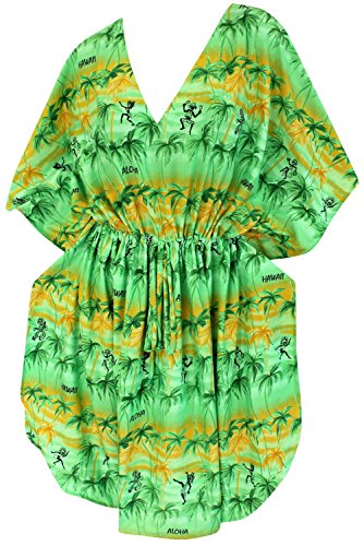 Algopix Similar Product 17 - LA LEELA Womens Short Sleeve Summer