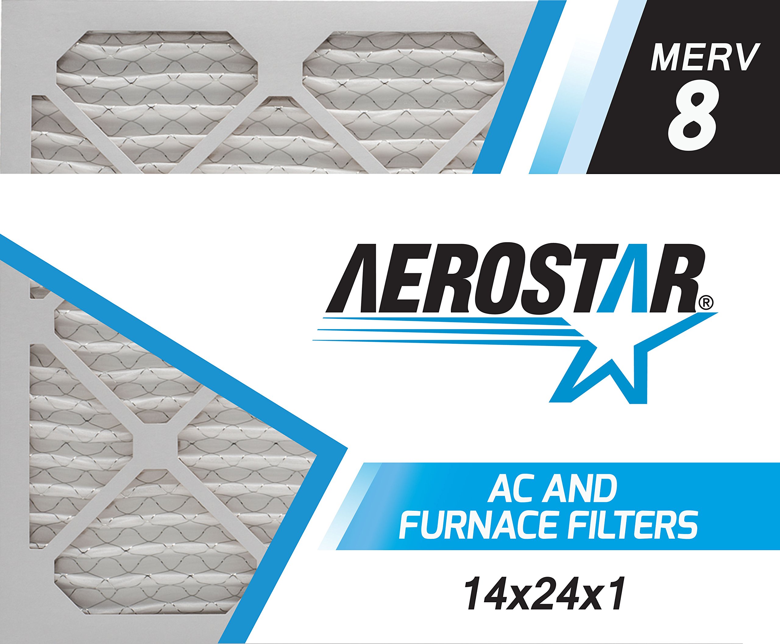 Algopix Similar Product 4 - Aerostar Clean House 14x24x1 MERV 8