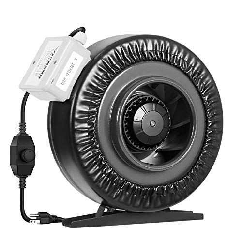 Algopix Similar Product 19 - VIVOSUN Z6 6 Inch Inline Duct Fan 440