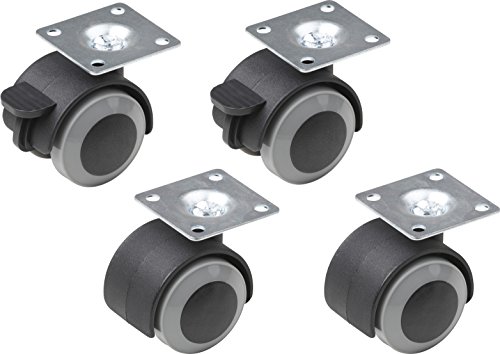 Algopix Similar Product 15 - Meister Double Wheels Diameter 40 mm