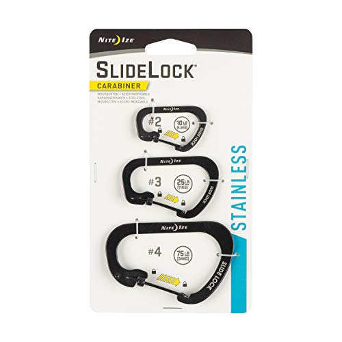 Algopix Similar Product 20 - NITE IZE CSLC01R6 Carabiner SideLock