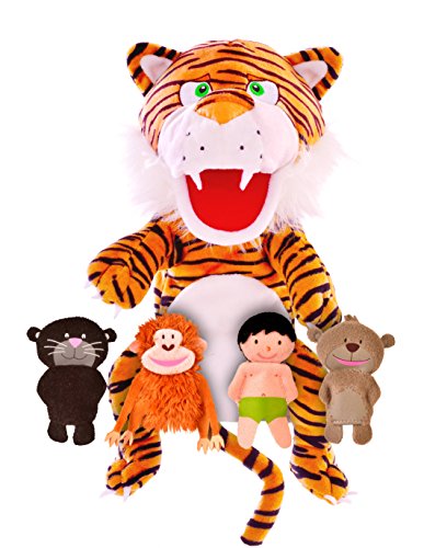 Algopix Similar Product 5 - The Jungle Book Hand and Finger Puppet