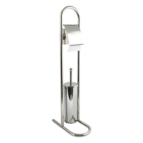 Algopix Similar Product 13 - MSV Stainless Steel Toilet Set, Silver