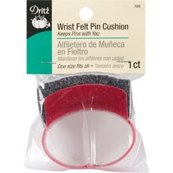 Algopix Similar Product 9 - Dritz Wrist Felt Pincushion 1 Size Fits