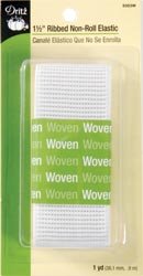 Algopix Similar Product 3 - Dritz Ribbed Non Roll Elastic 1 12