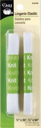 Algopix Similar Product 9 - Dritz Lingerie Elastic White 2Pkg 12