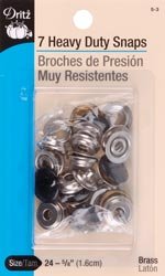 Algopix Similar Product 1 - Dritz Bulk Buy Heavy Duty Snaps 58