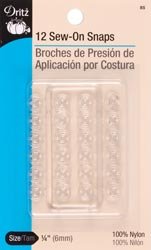 Algopix Similar Product 6 - Bulk Buy Dritz Clear Nylon Sew On