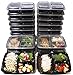 Algopix Similar Product 12 - 20 Pack 3 Compartment Meal Prep