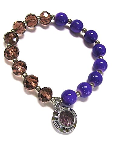 Algopix Similar Product 19 - Woman Bracelet Crystal Spinner Lucky
