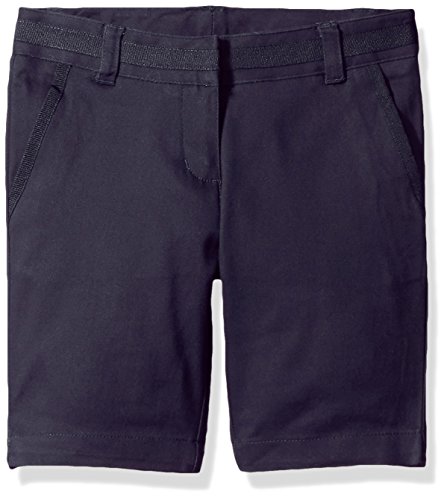 Algopix Similar Product 3 - Nautica Girls' Twill Bermuda Short
