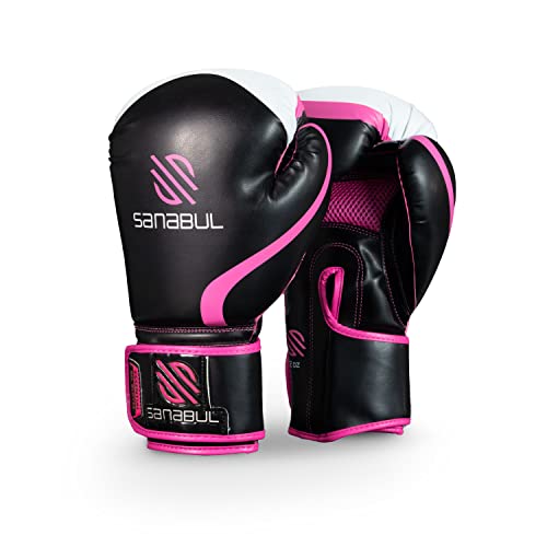 Algopix Similar Product 7 - Sanabul Essential Boxing Gloves Pink