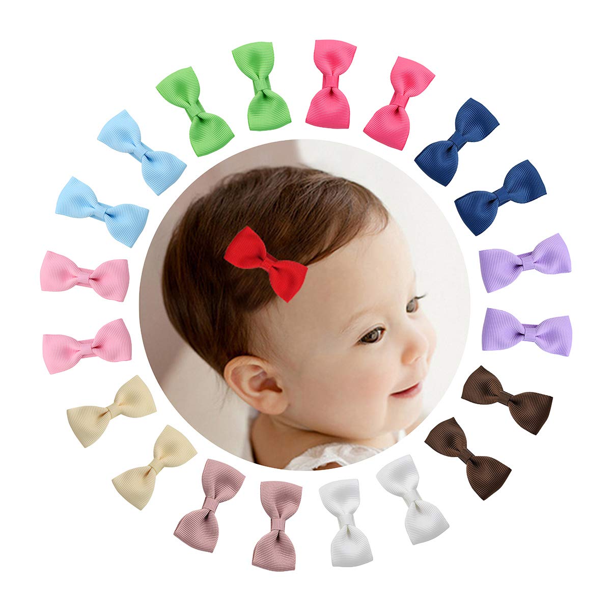 Algopix Similar Product 9 - Shemay 10 Pairs 2 inches Tiny Boutique