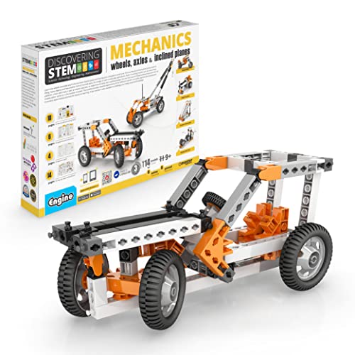 Algopix Similar Product 6 - Engino Stem Toys Mechanics Wheels