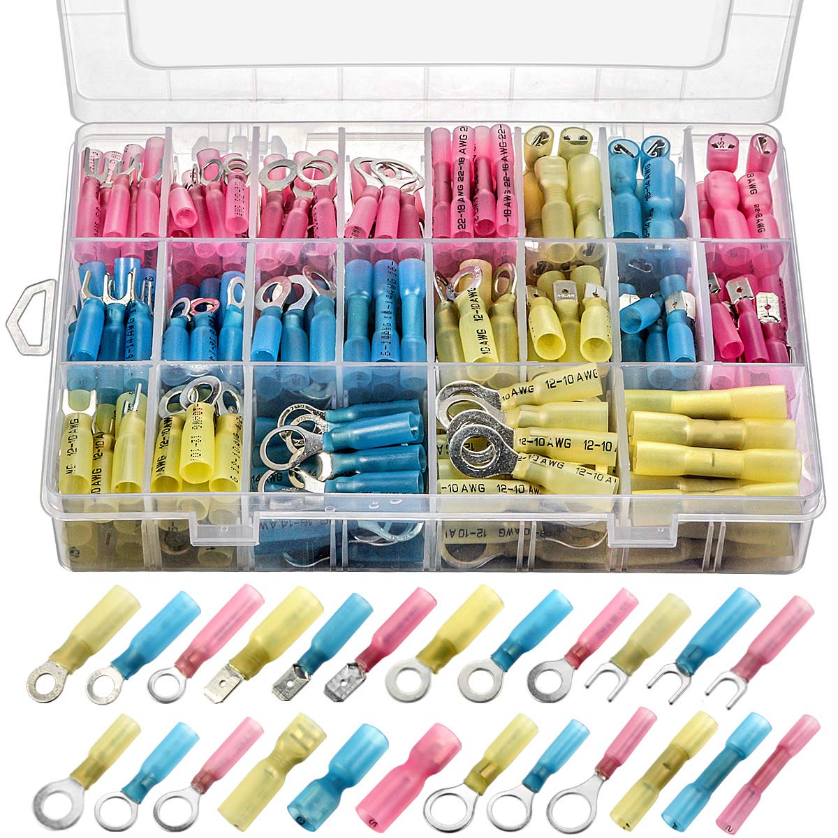 Algopix Similar Product 13 - Sopoby 250pcs Heat Shrink Wire