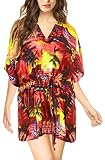 Algopix Similar Product 13 - LA LEELA Womens Bathing Suit Cover Up