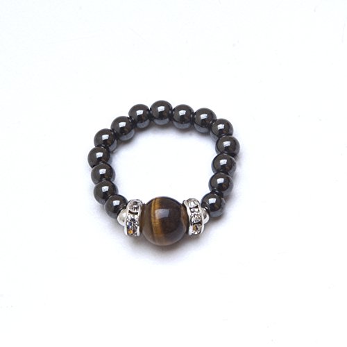 Algopix Similar Product 9 - Tiger Eye  Black Magnetic Hematite