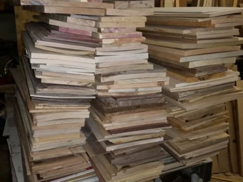 Algopix Similar Product 6 - Box Full of Scrap Thin Boards Shorter