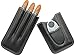 Algopix Similar Product 18 - AMANCY Standard 3Finger Black Leather