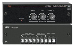 Algopix Similar Product 20 - 2 RDL RUEQ3 Three Band Audio Equalizer