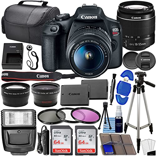 Algopix Similar Product 3 - Canon EOS Rebel T7 DSLR Camera Bundle