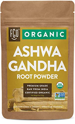 Algopix Similar Product 10 - Organic Ashwagandha Root Powder  4oz