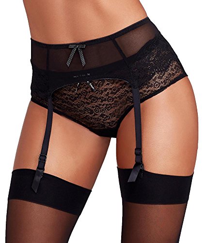 Algopix Similar Product 17 - Freya Womens Fancies Suspender Black