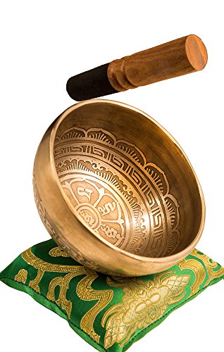 Algopix Similar Product 9 - Tibetan Singing Bowl Set Hand Crafted