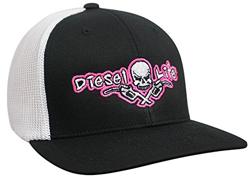 Algopix Similar Product 15 - Diesel Life Black  Pink Flex Fit