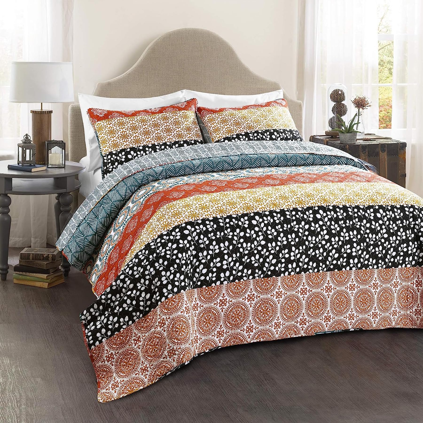Algopix Similar Product 5 - Lush Decor Luxurious Bohemian Bedroom