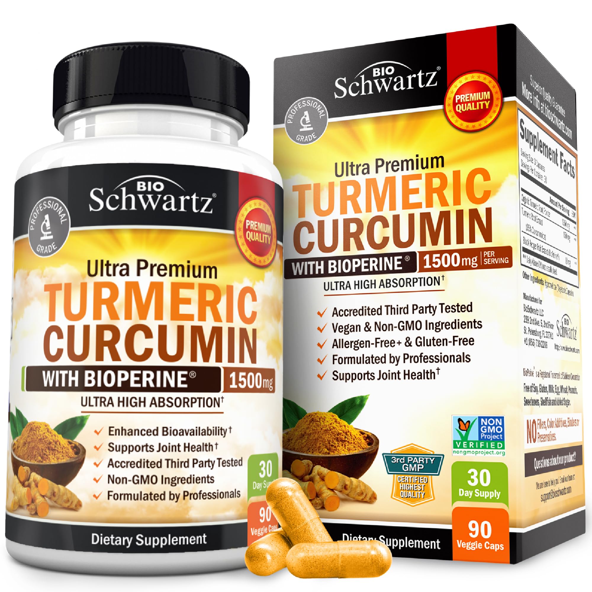 Algopix Similar Product 6 - Turmeric Curcumin with Black Pepper