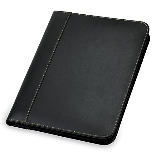 Algopix Similar Product 4 - Samsill Contrast Stitch Leather Zipper