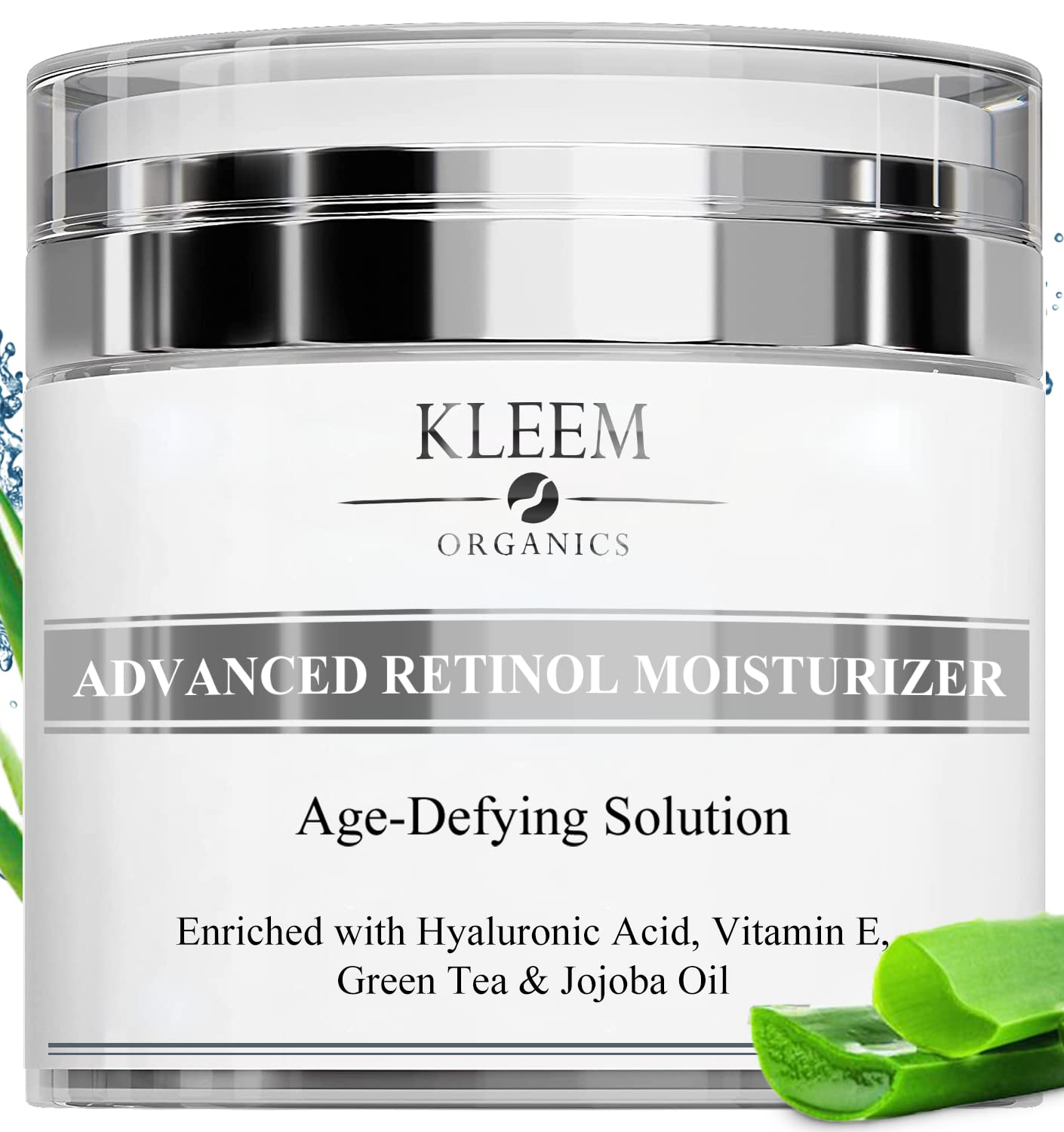Algopix Similar Product 17 - Kleem Organics Retinol Moisturizer 